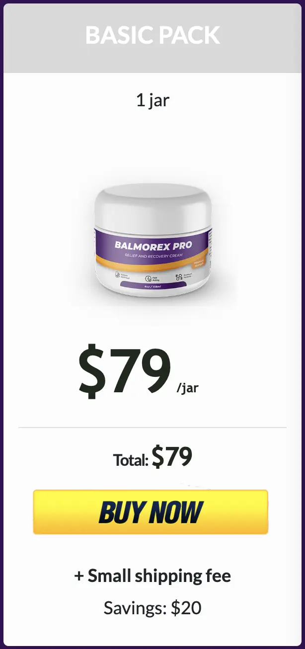 Balmorex Pro Buy One Bottle