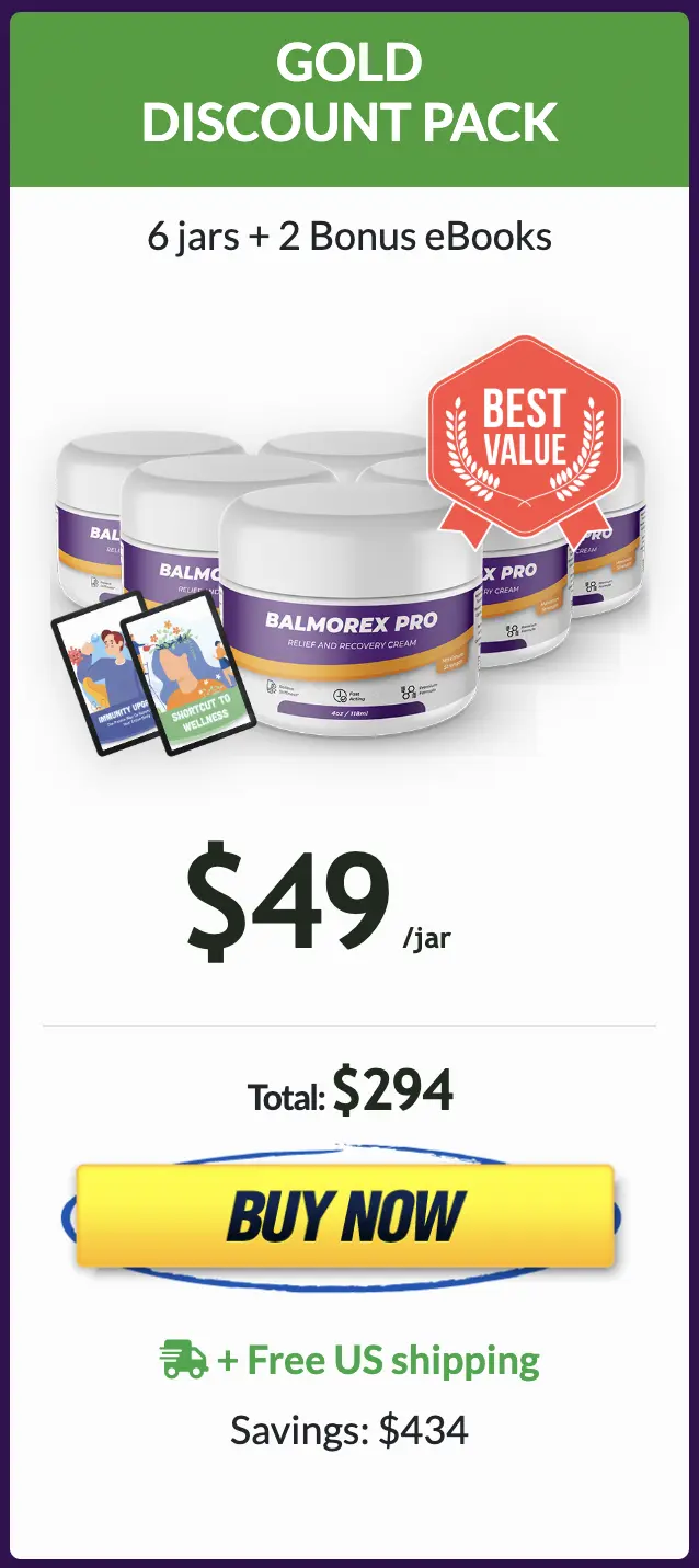 Balmorex Pro Buy Six Bottles