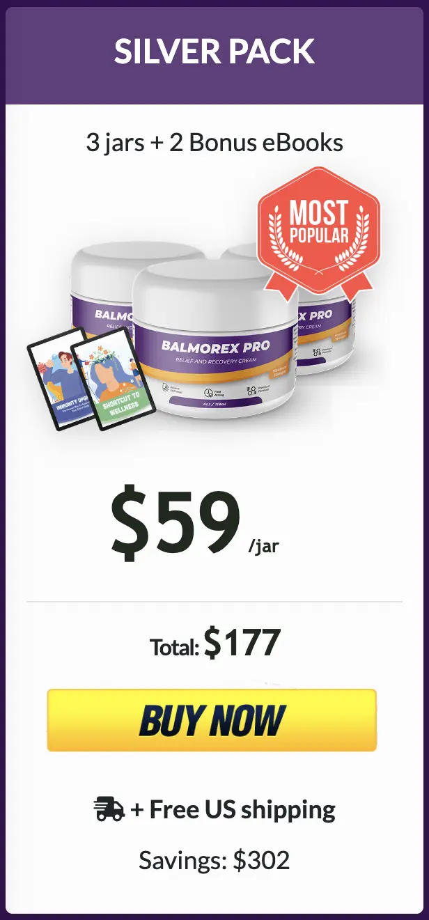 Balmorex Pro Buy Three Bottles